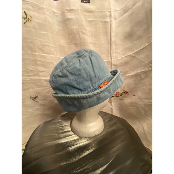 Disney,”Pooh”, Adult Denim Bucket Hat with embroidered Pooh and Tigger - Picture 4 of 12